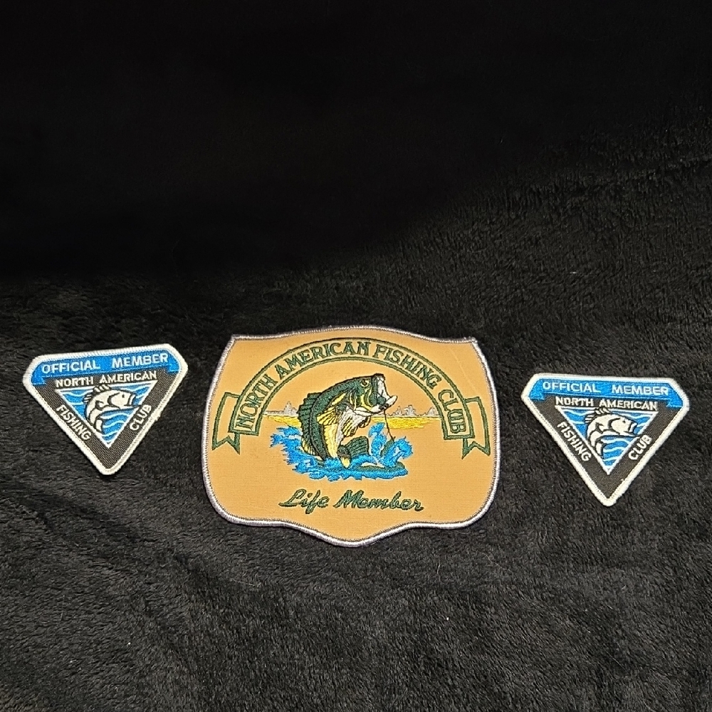 Life Member Patch Set - Black and Blue